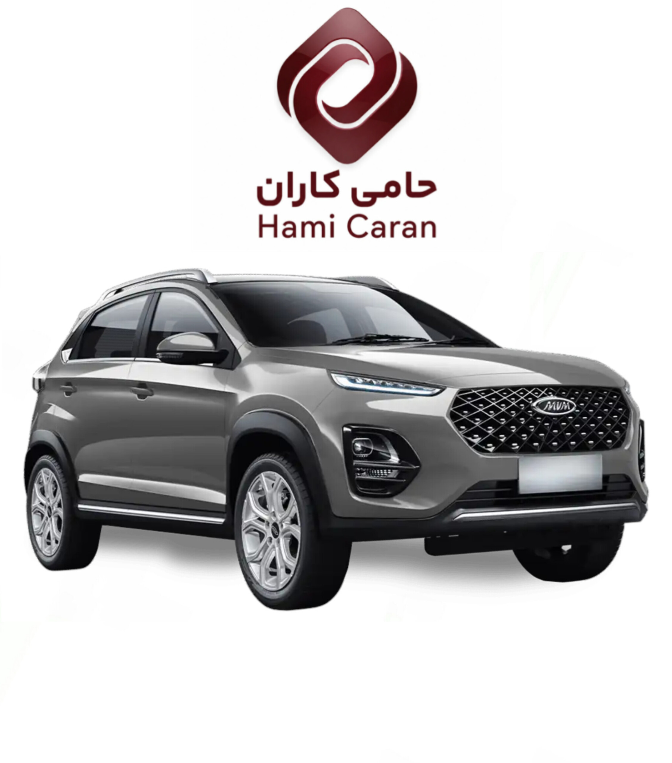 پوسته سپر جلو ام وی ام X22 پرو نوک مدادی ( تیکه بالا و‌ پایین )