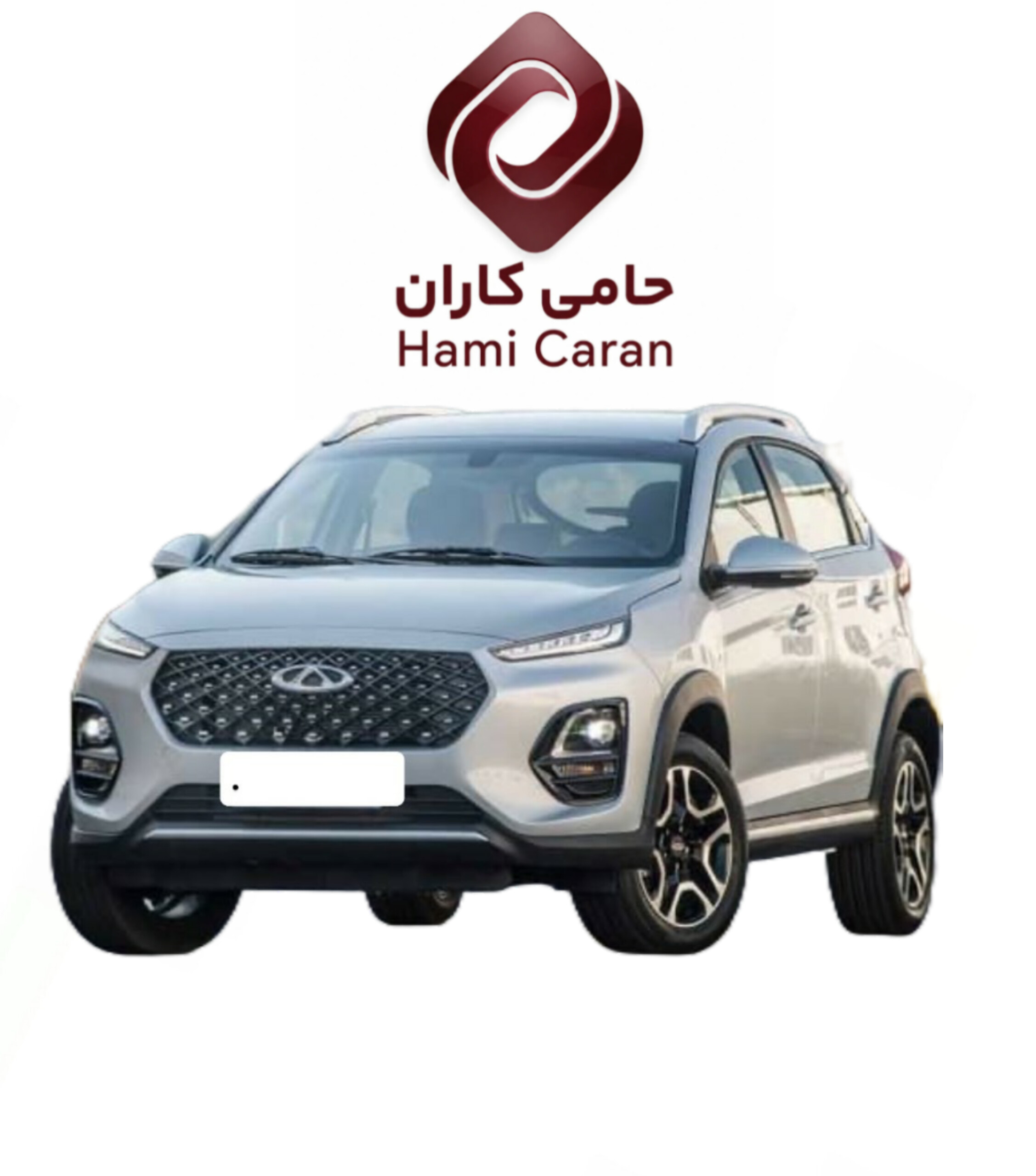 پوسته سپر جلو ام وی ام X22 پرو نقره ای  ( تیکه بالا و‌ پایین )