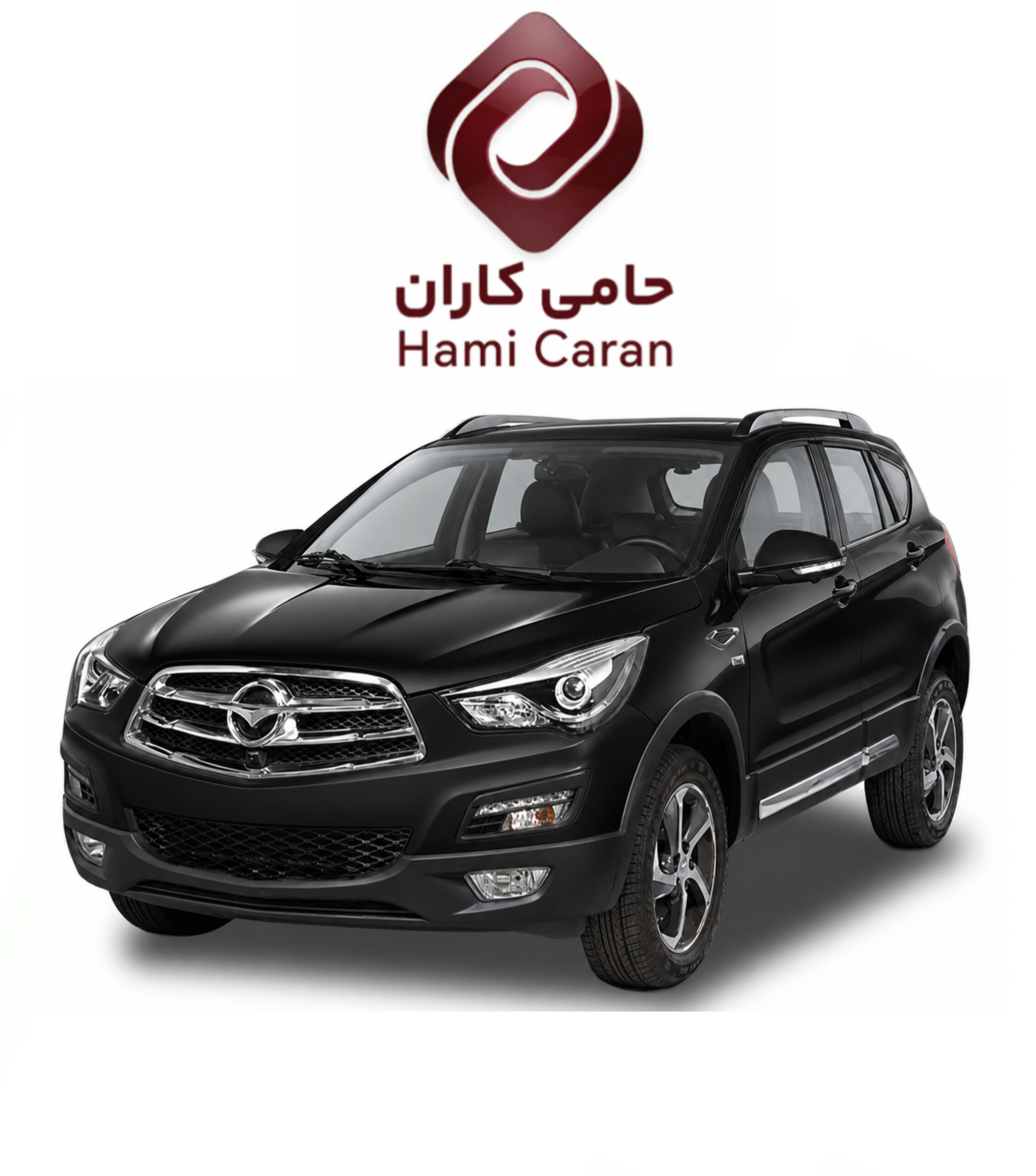 پوسته سپر جلو هایما S5 مشکی متالیک