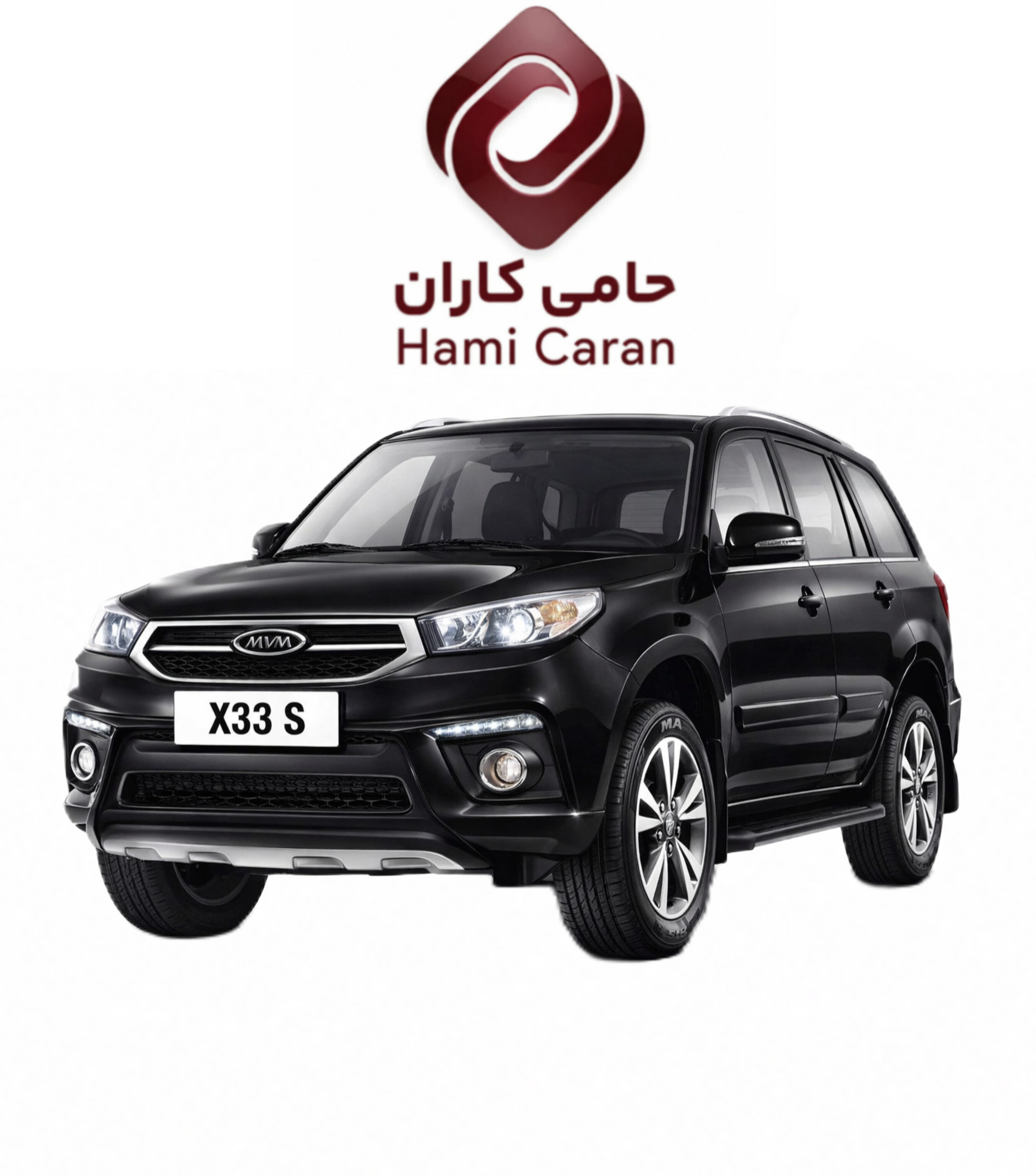 پوسته سپر جلو ام وی ام X33S مشکی